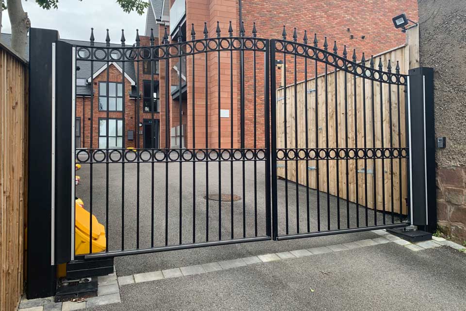 Entrance Gate with Access Control