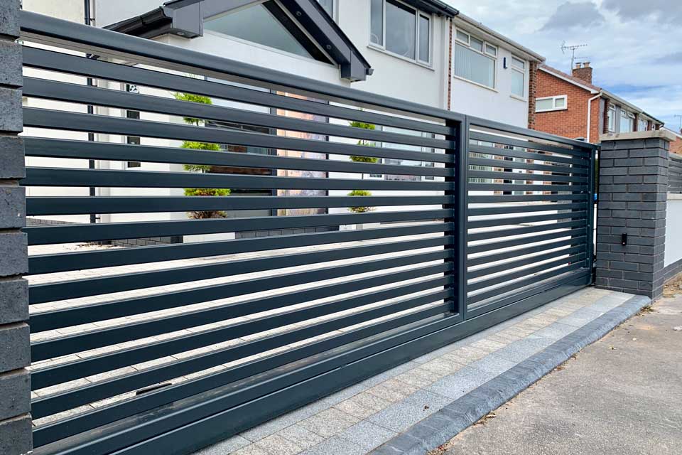 Modern Style Entrance Gate